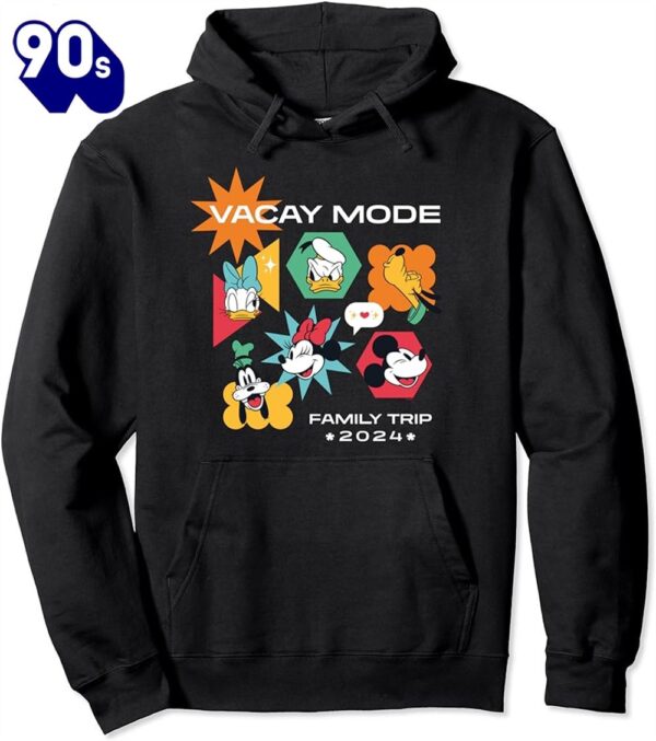 Disney Mickey & Friends Vacay Mode Family Trip Vacation 2024 Pullover