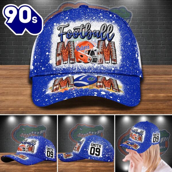 Florida Gators Bleached Cap Custom Your Name And Number NCAA Cap