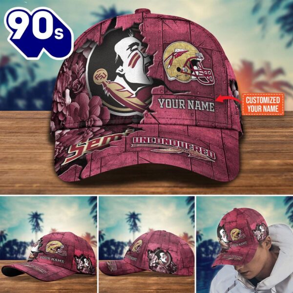 Florida State Seminoles Custom New Arrivals Trending Cap  NCAA Cap