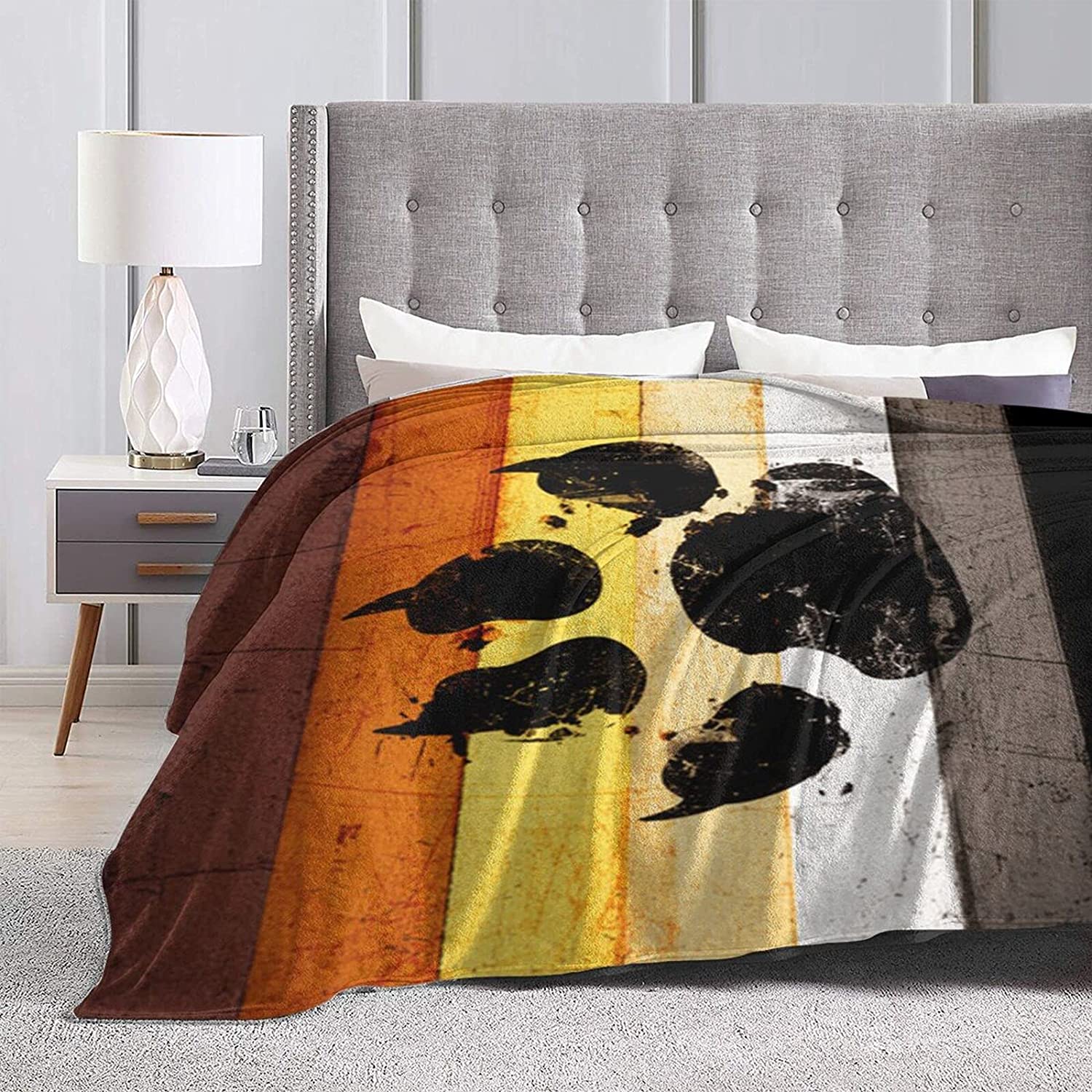 Gay Flag Bear Paw Lgbt Flannel Fleece Throw Blankets For Bed Sofa Living Room Soft Blanket For Lgbtq Gay Flag Bear Paw Lgbt Flannel Fleece Throw Blankets For Bed Sofa Living Room Soft Blanket For Lgbtq