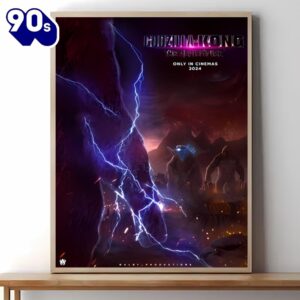 Godzilla X Kong The New Empire 2024 Movie Poster Wall Art