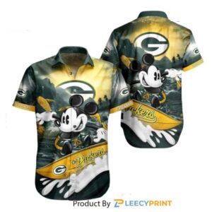 Green Bay Packers Hawaiian Shirt…