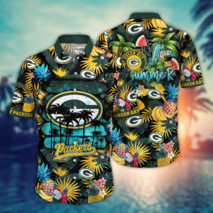 Green Bay Packers NFL Hawaiian…