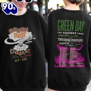 Green Day 30th annivesary Green Day, The Saviors 2024 Tour T-Shirt