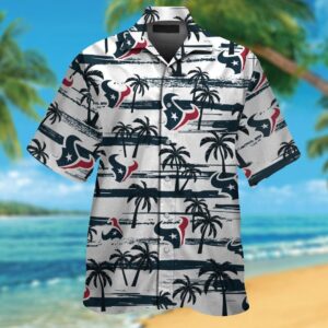 Houston Texans Short Sleeve Button…