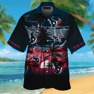 Houston Texans Short Sleeve Button…