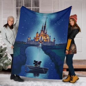 Journey To Castle Mickey And Minnie Fleece Blanket Fans 3 Journey To Castle Mickey And Minnie Fleece Blanket Fans 6