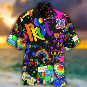 LGBT Pride Mix Color Hawaiian Shirt 1