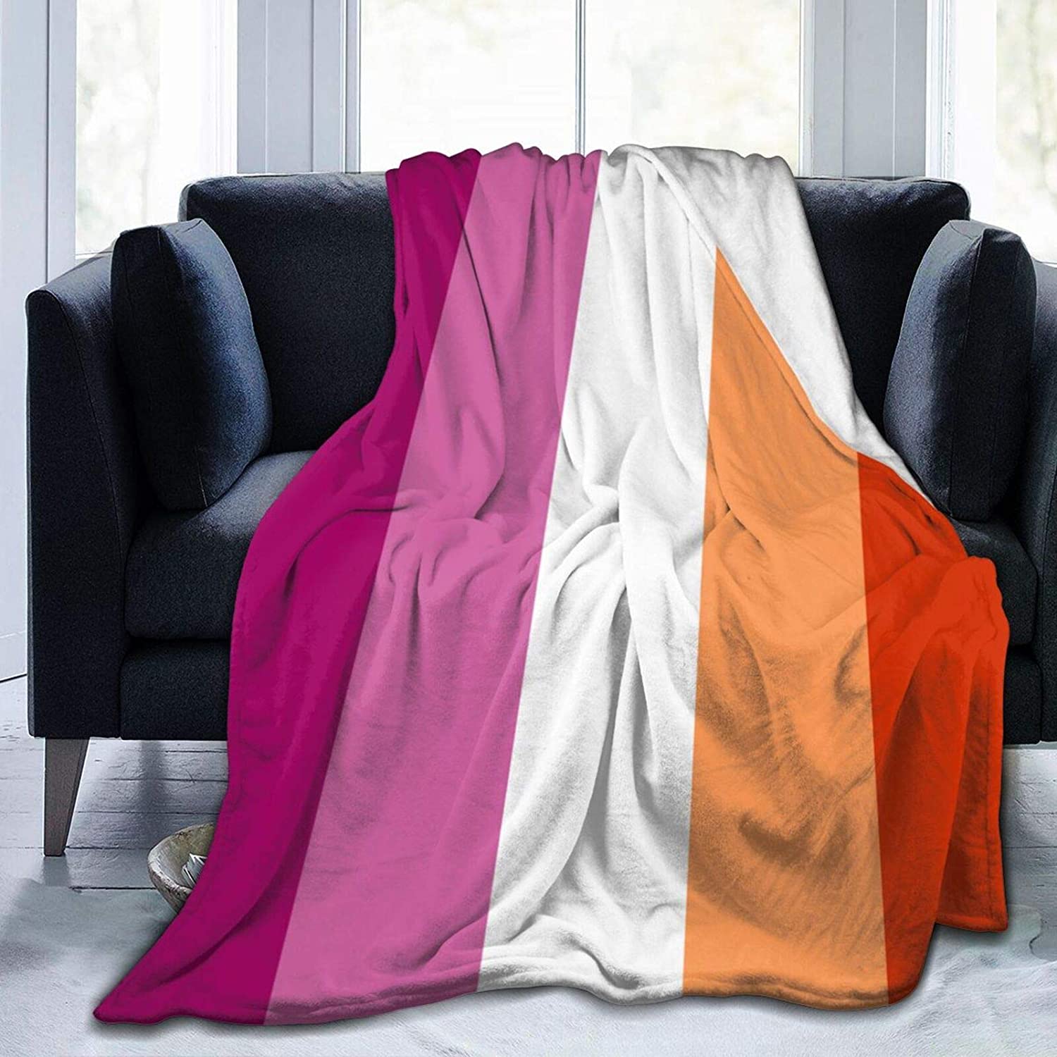 Lgbt Gay Lesbian Super Soft Fuzzy Warm Cozy Micro Fleece Lesbian Blankets Suitable For Sofa Bed Couch 80X60 Lgbt Gay Lesbian Super Soft Fuzzy Warm Cozy Micro Fleece Lesbian Blankets Suitable For Sofa Bed Couch 80X60