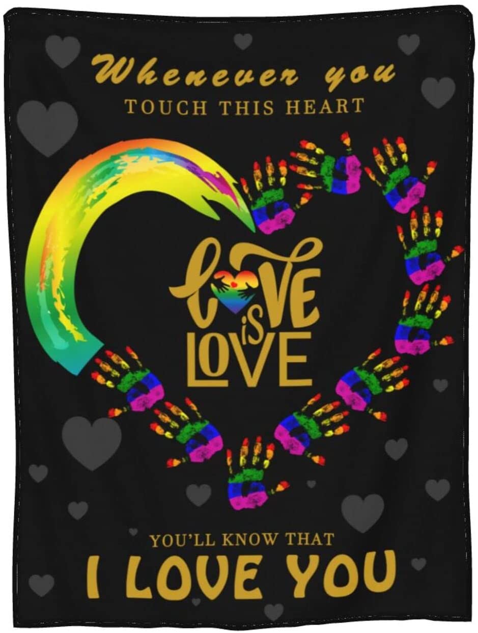 Lgbt Gay Pride Fleece Throw Blankets Soft Plush Blanket For Bed Couch, Blanket For Gay, Lesbian Blanket Lgbt Gay Pride Fleece Throw Blankets Soft Plush Blanket For Bed Couch, Blanket For Gay, Lesbian Blanket