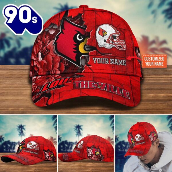 Louisville Cardinals Custom New Arrivals Trending Cap  NCAA Cap