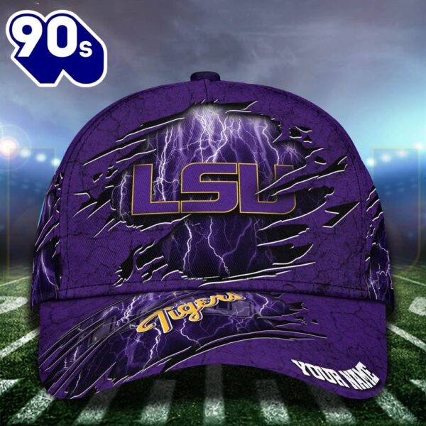 Lsu Tigers Cap Custom Your Name And Number NCAA Cap