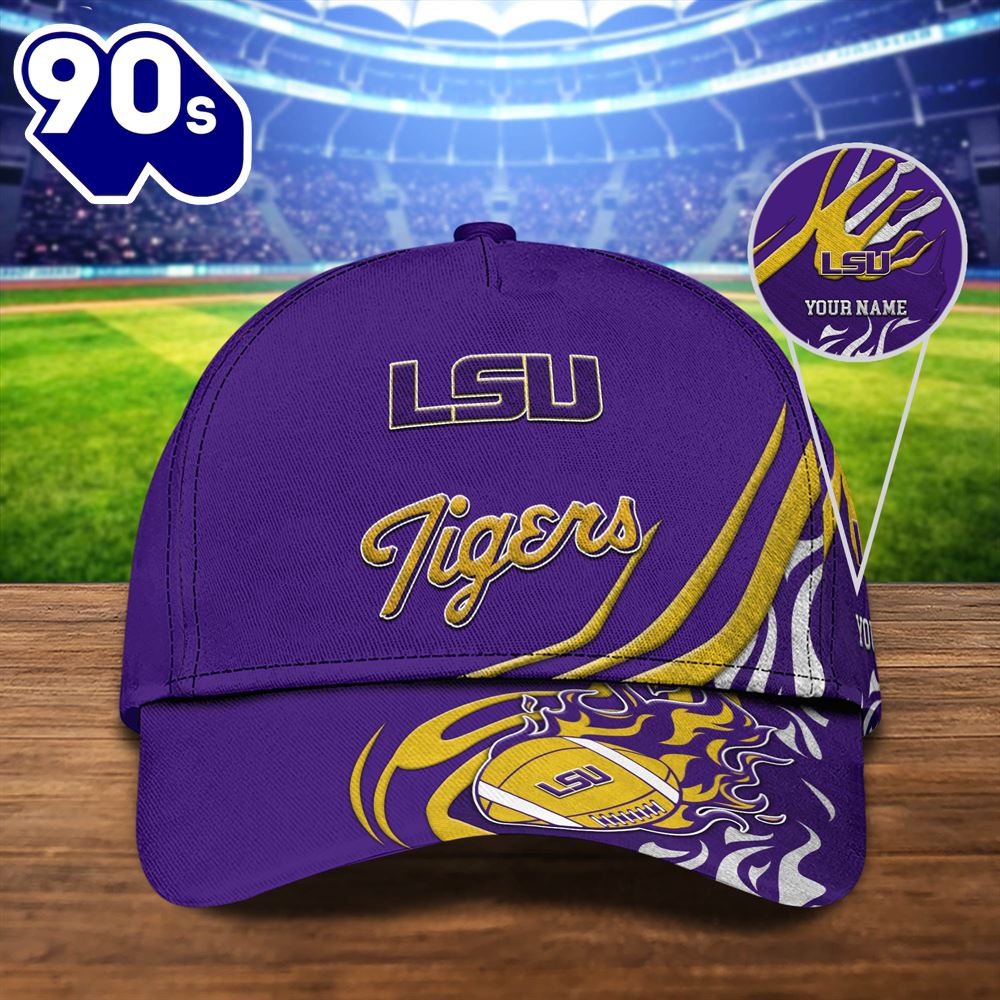 Lsu Tigers Sport Cap Personalized Your Name NCAA Cap Lsu Tigers Sport Cap Personalized Your Name NCAA Cap