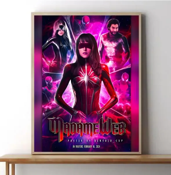 Madame Web Movie Poster Wall…