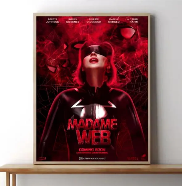 Madame Web Poster For Movie…