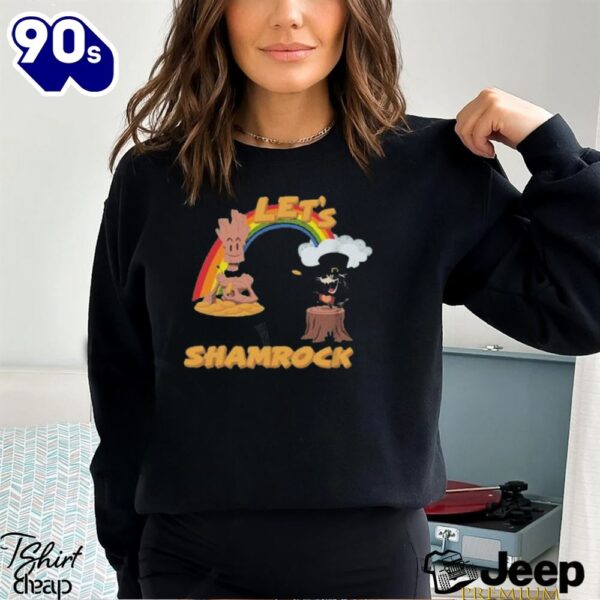 Marvel mad engine youth rocket & groot st. paddy’s day graphic 2024 shirt