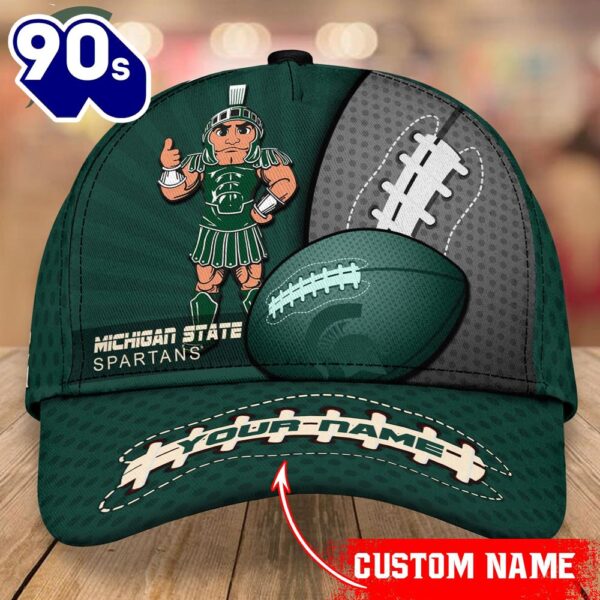Michigan State Spartans Sneaker Custom  NCAA Cap