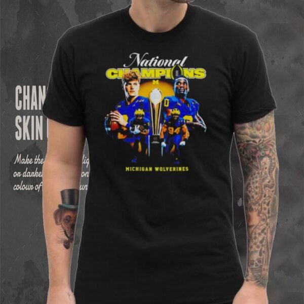 Michigan Wolverines And Jordan National Champions 2024 Shirt