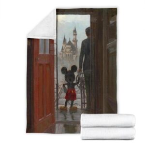 Mickey And DN Land Fleece Blanket Funny For Fans 4 Mickey And DN Land Fleece Blanket Funny For Fans 7