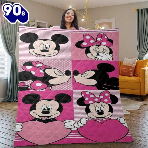 Mickey Mouse Minnie Mouse Blanket