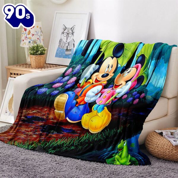 Mickey Mouse Pattern Blanket 686