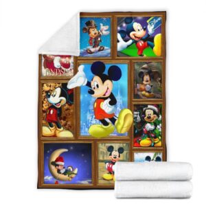 Mickey Plush Blanket Carton Blanket Bedding Decor Idea Fans 4 Mickey Plush Blanket Carton Blanket Bedding Decor Idea Fans 7
