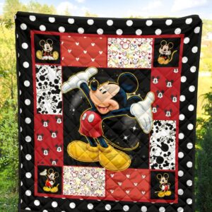 Mickey Quilt Blanket DN Cartoon Fans 1 Mickey Quilt Blanket DN Cartoon Fans 10