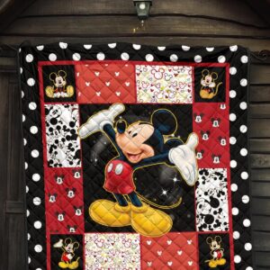 Mickey Quilt Blanket DN Cartoon Fans 2 Mickey Quilt Blanket DN Cartoon Fans 11