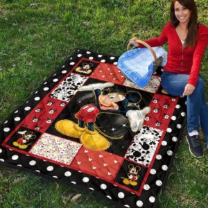 Mickey Quilt Blanket DN Cartoon Fans 3 Mickey Quilt Blanket DN Cartoon Fans 12