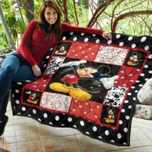 Mickey Quilt Blanket DN Cartoon Fans 4 Mickey Quilt Blanket DN Cartoon Fans 2