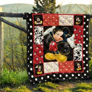 Mickey Quilt Blanket DN Cartoon Fans 5 Mickey Quilt Blanket DN Cartoon Fans 3