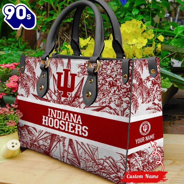 NCAA Indiana Hoosiers Women Leather HandBag