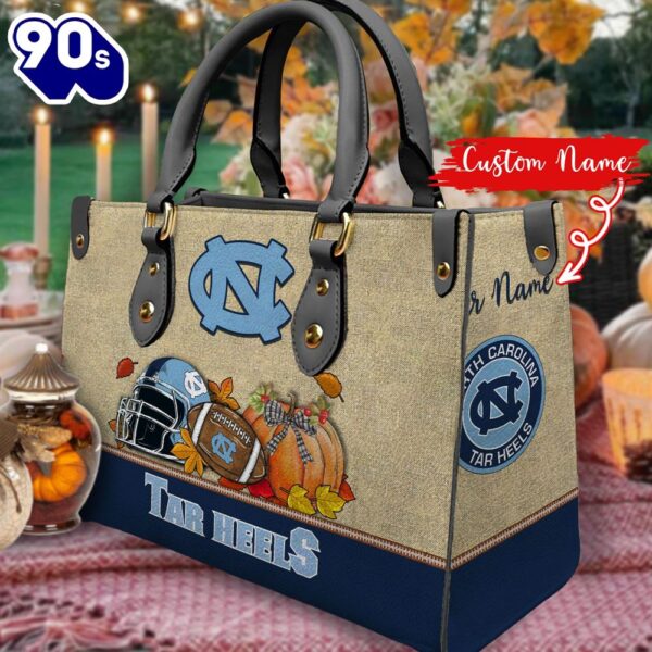 NCAA North Carolina Tar Heels Autumn Women Leather Hand Bag 2208DS005