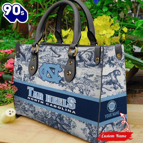 NCAA North Carolina Tar Heels Women Leather Bag