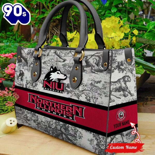 NCAA Northern Illinois Huskies Women Leather Bag