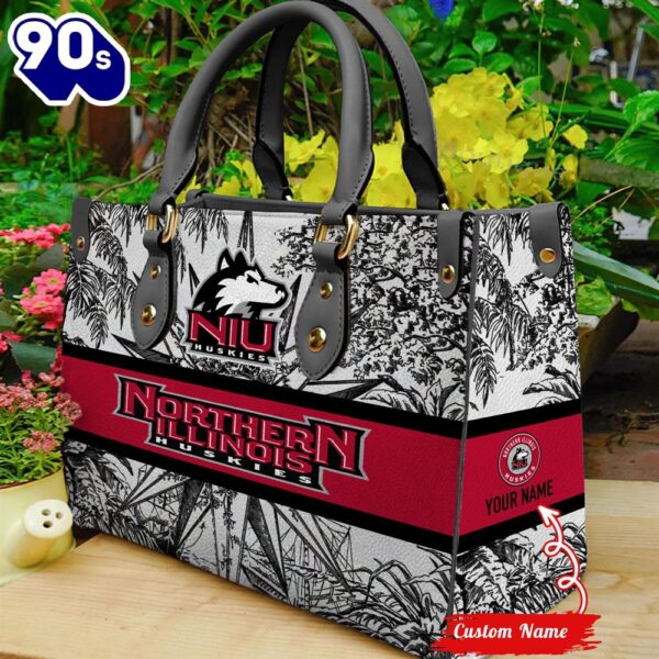 NCAA Northern Illinois Huskies Women Leather HandBag