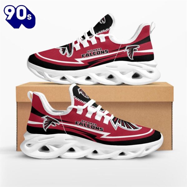 NFL Atlanta Falcons Are Coming Curves Max Soul Shoes