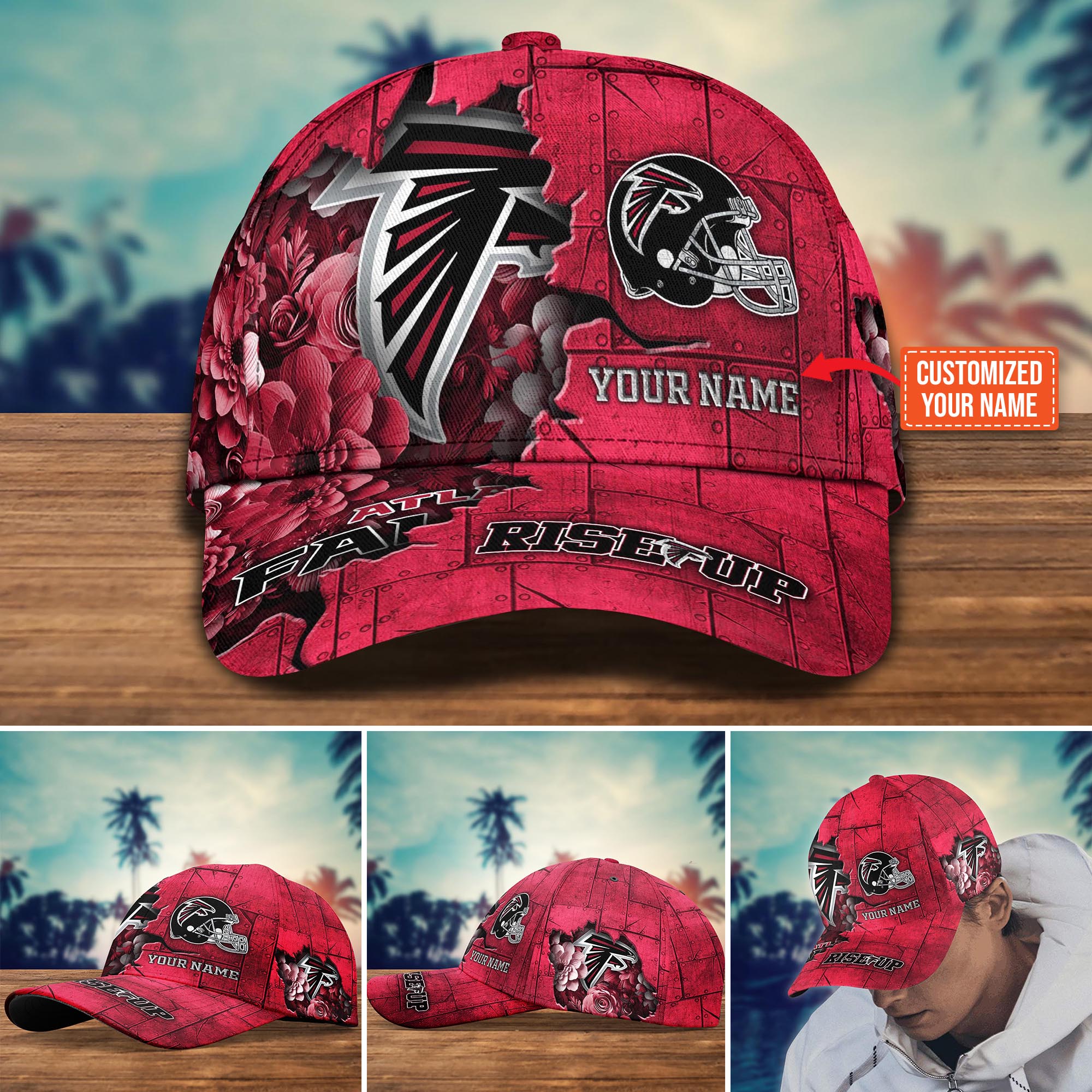 NFL Atlanta Falcons Custom New Arrivals Trending Cap NFL Atlanta Falcons Custom New Arrivals Trending Cap