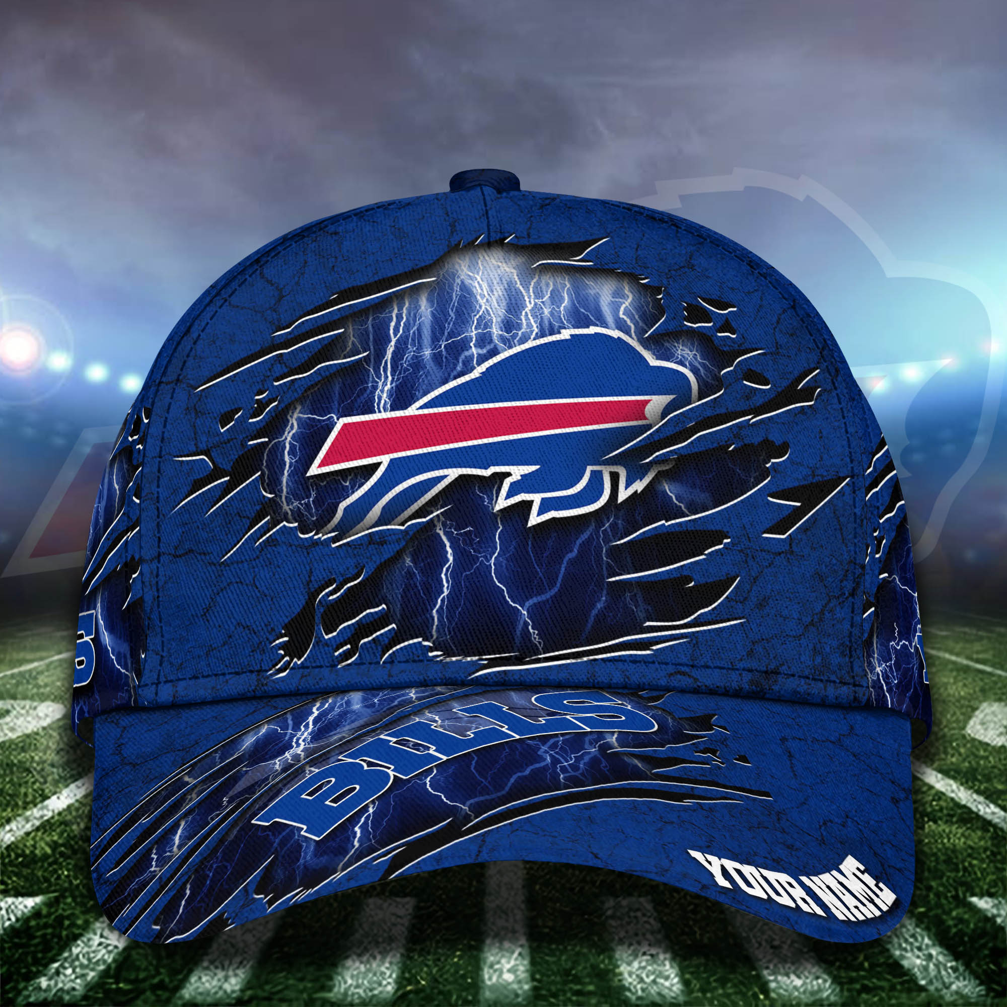 NFL Buffalo Bills Cap Custom Your Name NFL Buffalo Bills Cap Custom Your Name