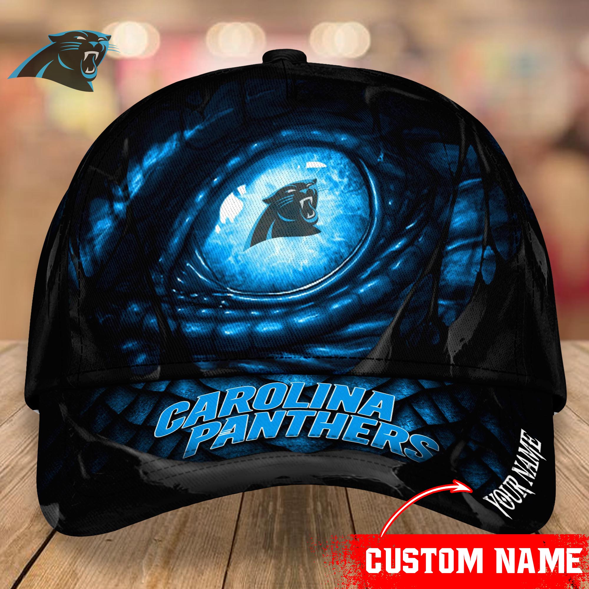 NFL Carolina Panthers Cap Custom NFL Carolina Panthers Cap Custom