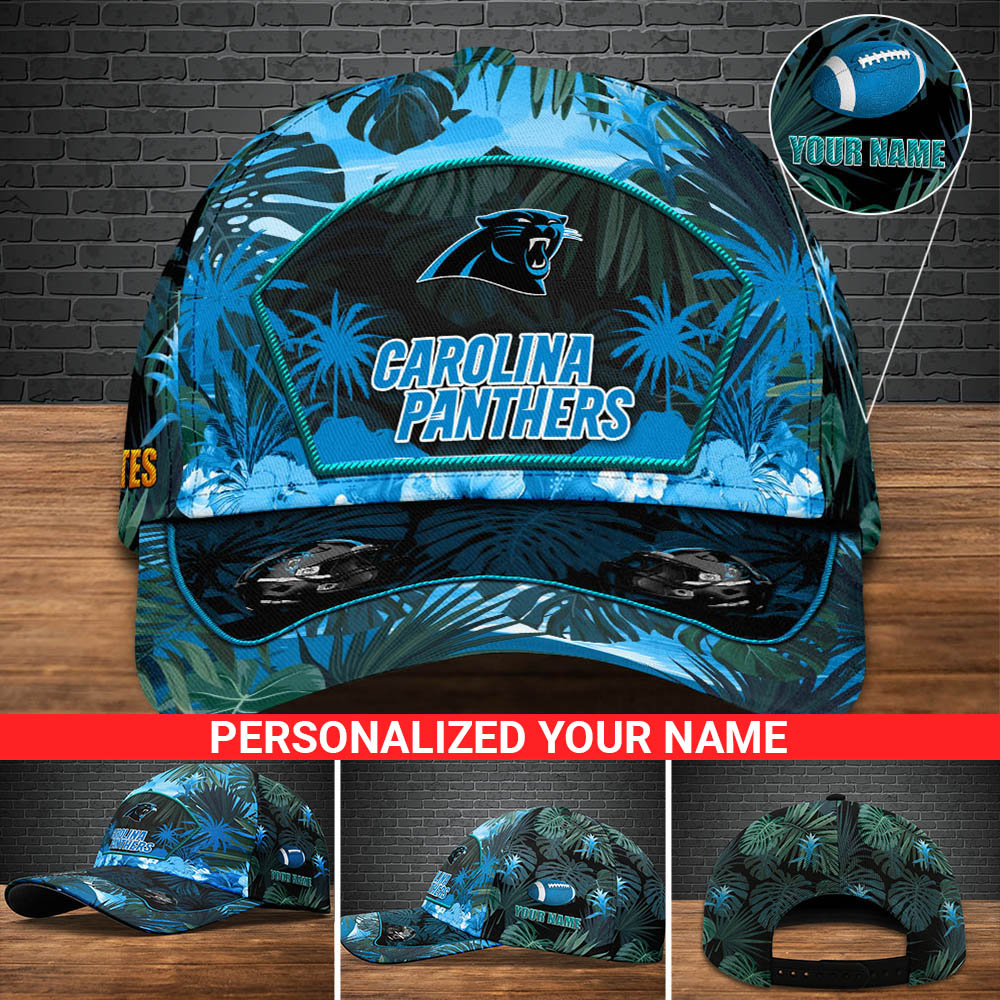NFL Carolina Panthers Football Team Cap Personalized Your Name NFL Carolina Panthers Football Team Cap Personalized Your Name