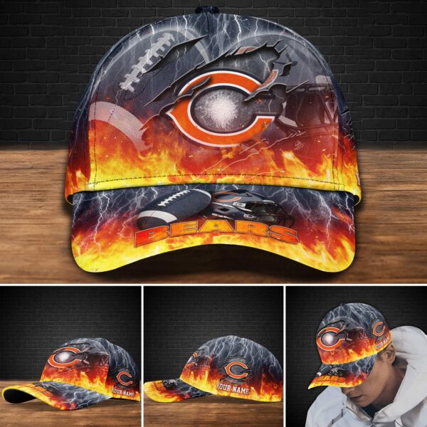 NFL Chicago Bears Cap Custom Your Name