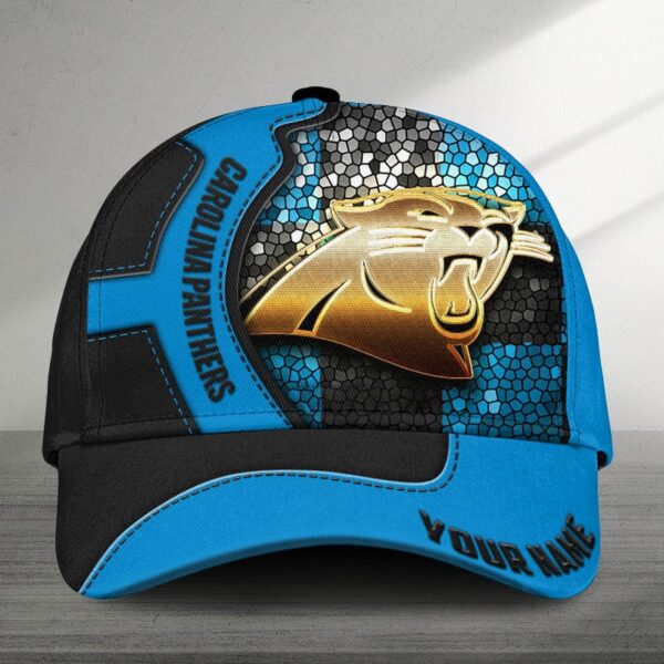 NFL Custom Carolina Panthers Unisex Adults Adjustable Snapback Sportswear Cap