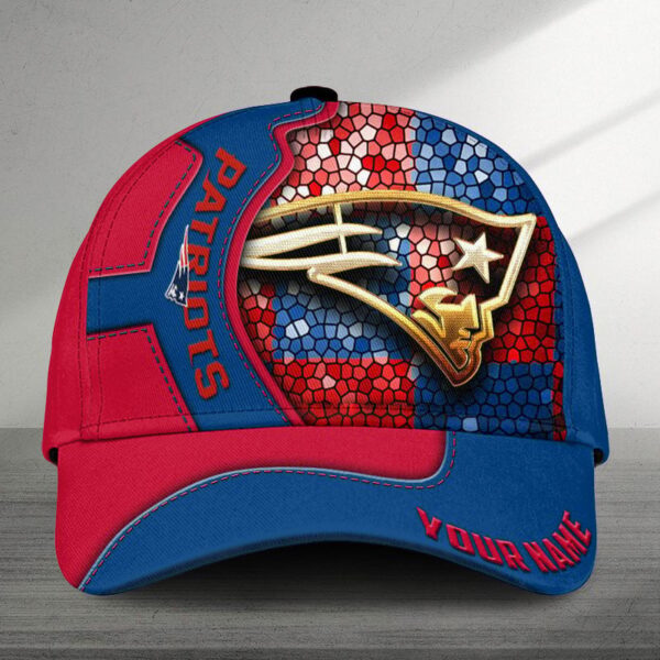NFL Custom New England Patriots Unisex Adults Adjustable Snapback Sportswear Cap