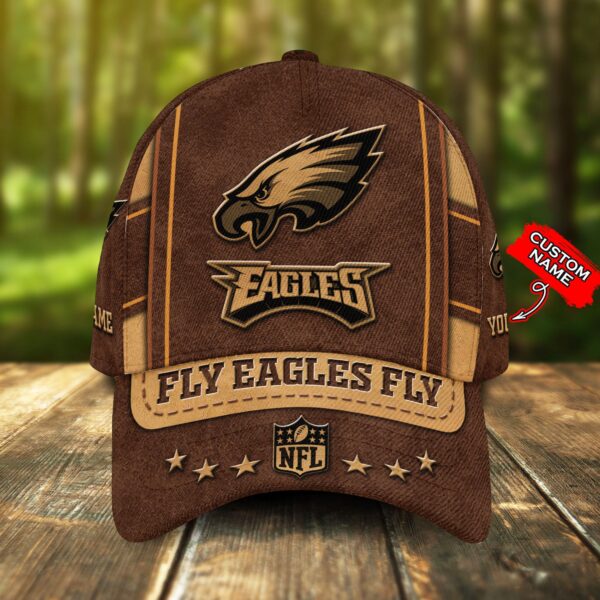 NFL Custom Philadelphia Eagles Unisex Adults Adjustable Snapback Sportswear