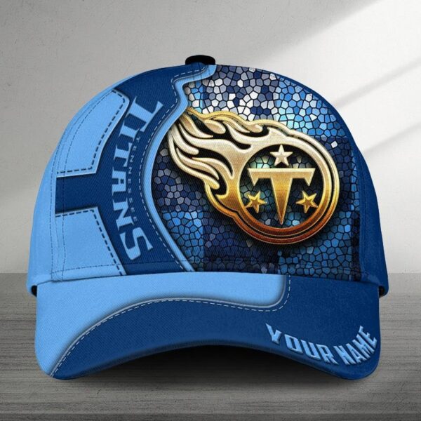 NFL Custom Tennessee Titans Unisex Adults Adjustable Snapback Sportswear Cap