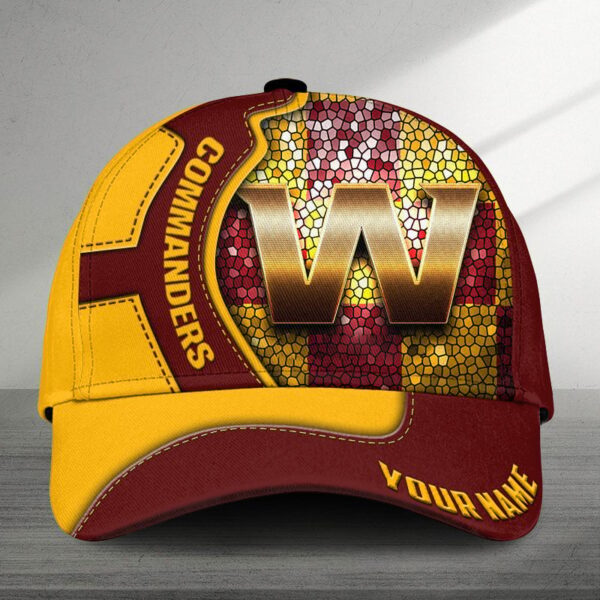 NFL Custom Washington Commanders Unisex Adults Adjustable Snapback Sportswear Cap