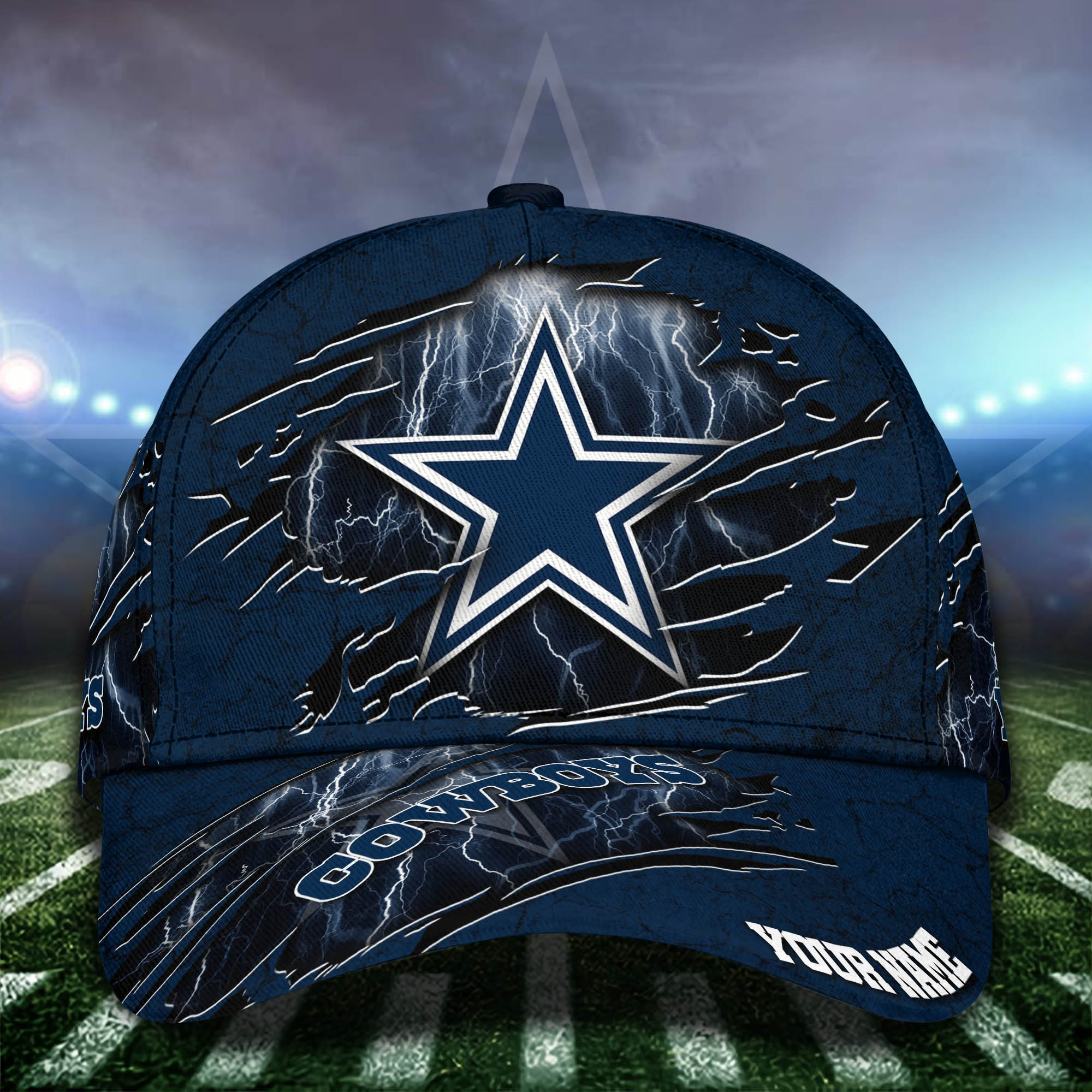 NFL Dallas Cowboys Cap Custom Your Name NFL Dallas Cowboys Cap Custom Your Name