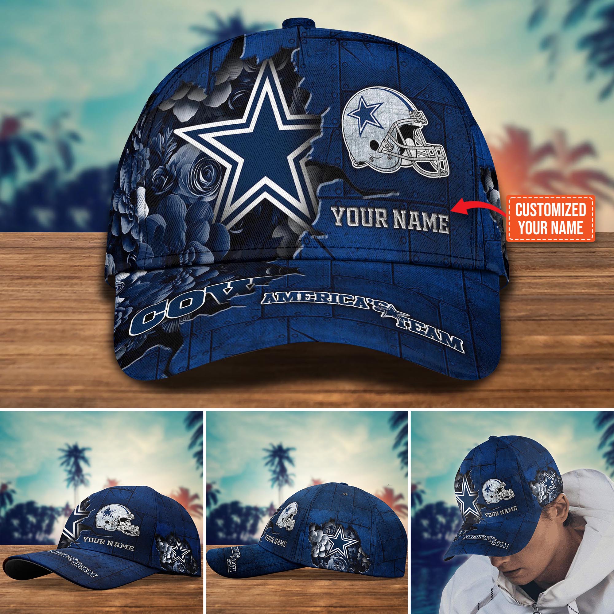 NFL Dallas Cowboys Custom New Arrivals Trending Cap NFL Dallas Cowboys Custom New Arrivals Trending Cap