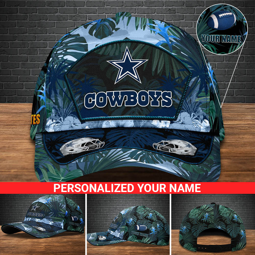 NFL Dallas Cowboys Football Team Cap Personalized Your Name NFL Dallas Cowboys Football Team Cap Personalized Your Name